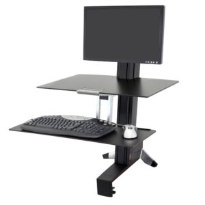 WorkFit-S, Single LD Workstation with Worksurface