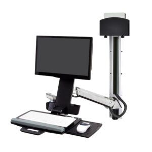 StyleView® Combo System with Worksurface, Small CPU Holder