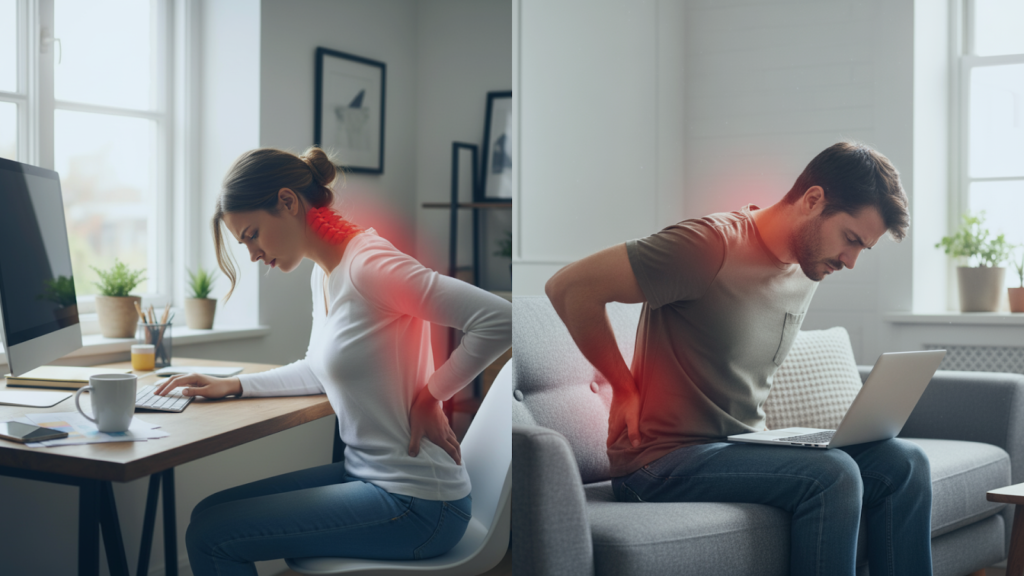 Health Risks Caused by Prolonged Sitting and Bad Posture
