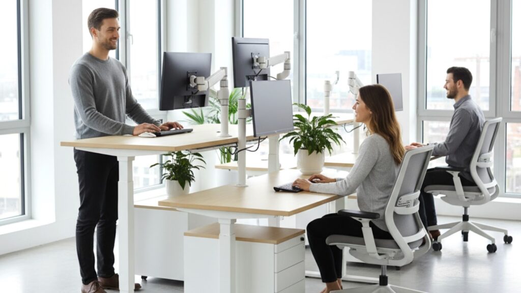 How Research Supports the Benefits of Standing Desks at Work For Health and Well-Being
