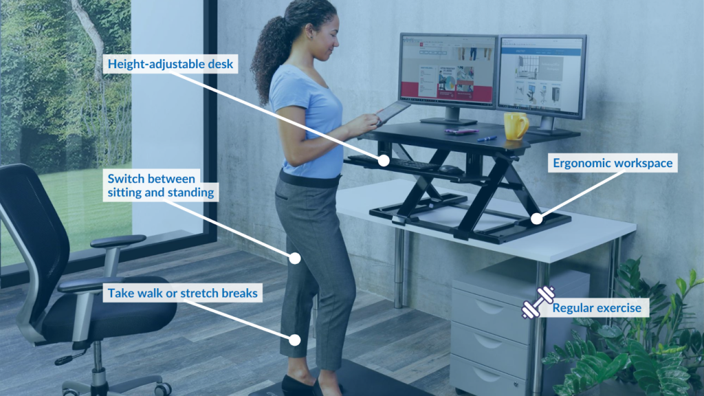 Breaking Sedentary Time with Standing Desks